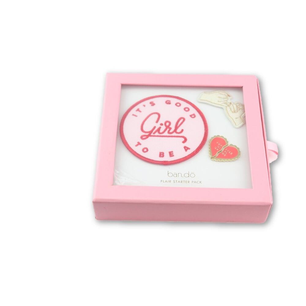Ban.do Enamel Pin and Patch Flare 3 Piece Pack